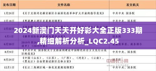 2025新澳天天彩资料洞察，释义解释与落实策略