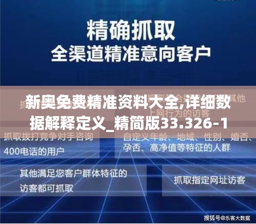 新奥精准资料免费大仝，释义解释与落实行动